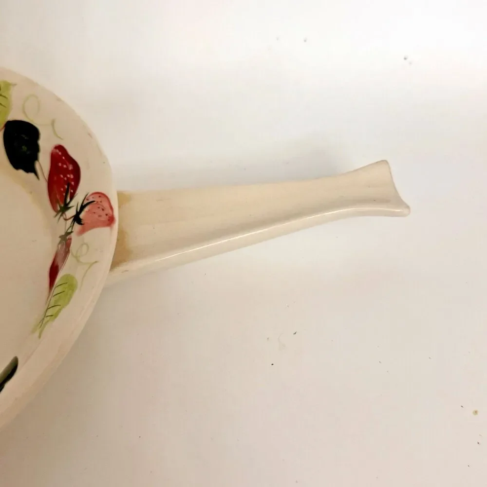 Oven King Italy Ceramic Skillet Plate w/ Handle 9
